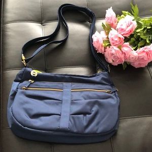 NWT Travelon Anti-Theft Navy Blue Purse